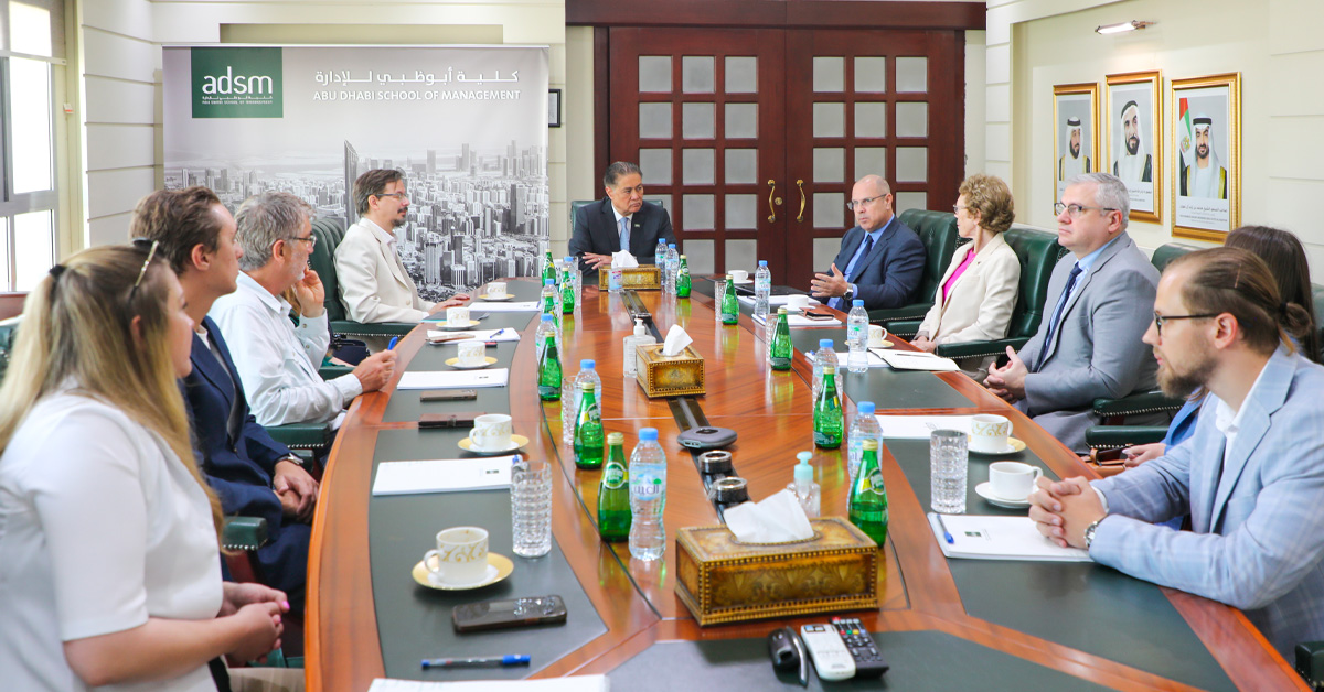 ADSM Discusses Academic Collaboration with ITMO University in Russia